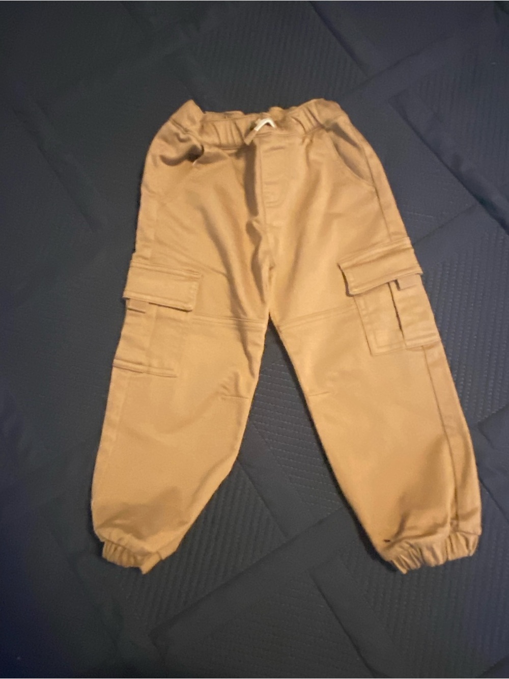 Bums and Roses Khaki Tan Cargo Pants
